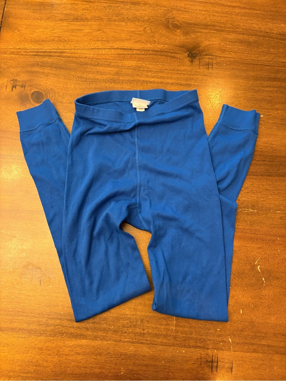 Like new Hanna Andersson blue kids pajama pants leggings